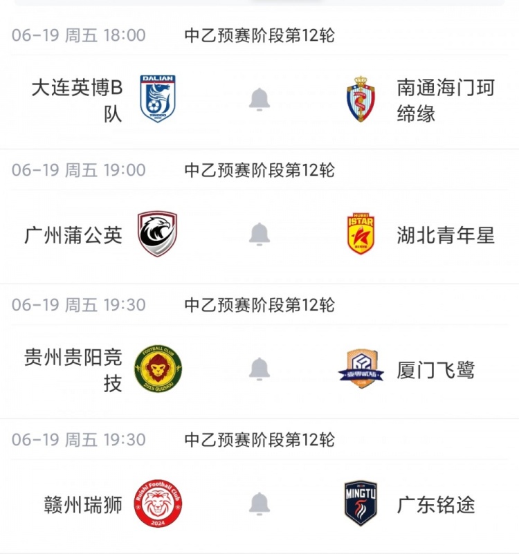 海港B队赛季首败仍领跑北区,贵阳竞技三连胜南区登顶 海港B队赛季首败仍领跑北区,贵阳竞技三连胜南区登顶