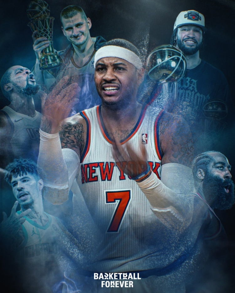 约基奇穿15号 三球抢Melo 杜兰特超奥运得分 哈登进前十 布伦森登基：安东尼传奇还剩什么？