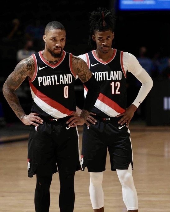 媒体人称莫兰特+利拉德后场是笑话 实验或圣诞节前终结