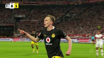 [进球视频] 多特打破僵局！小贝林厄姆送助攻，拜尔抢点推射破门！